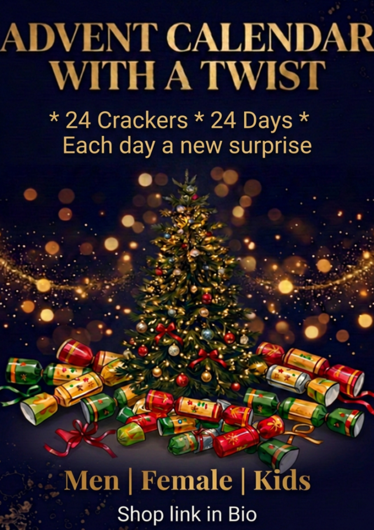 Advent Calendar - Crackers